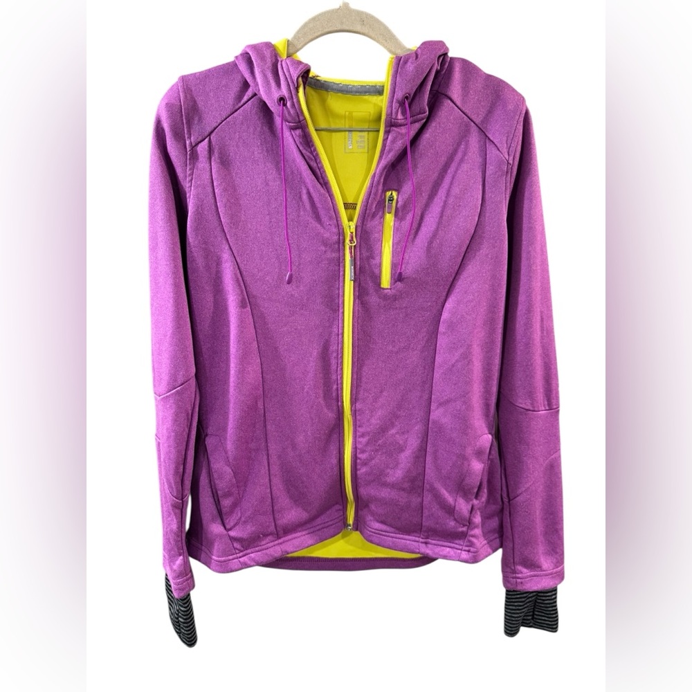 Mondetta Purple and Yellow Hoodie‎